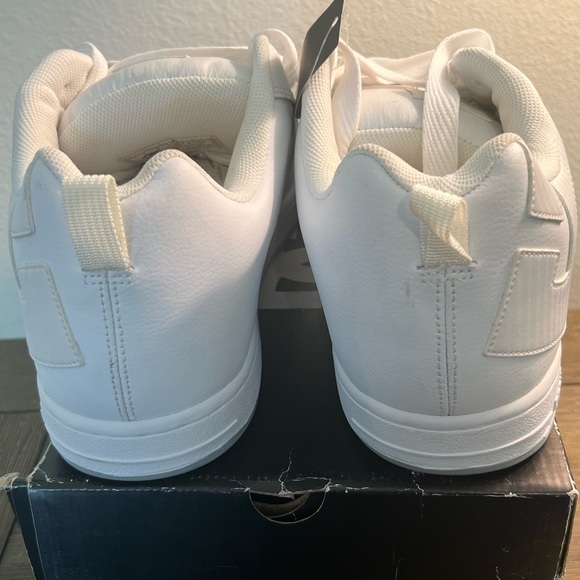 DC Court Graffik Men's White Skate Shoes Size 15 - Picture 8 of 10